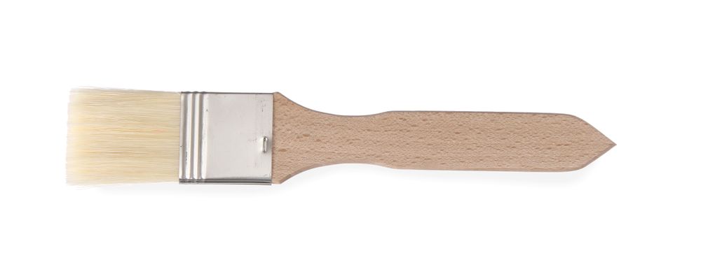 Butter and pastry brush flat - 2 pcs.