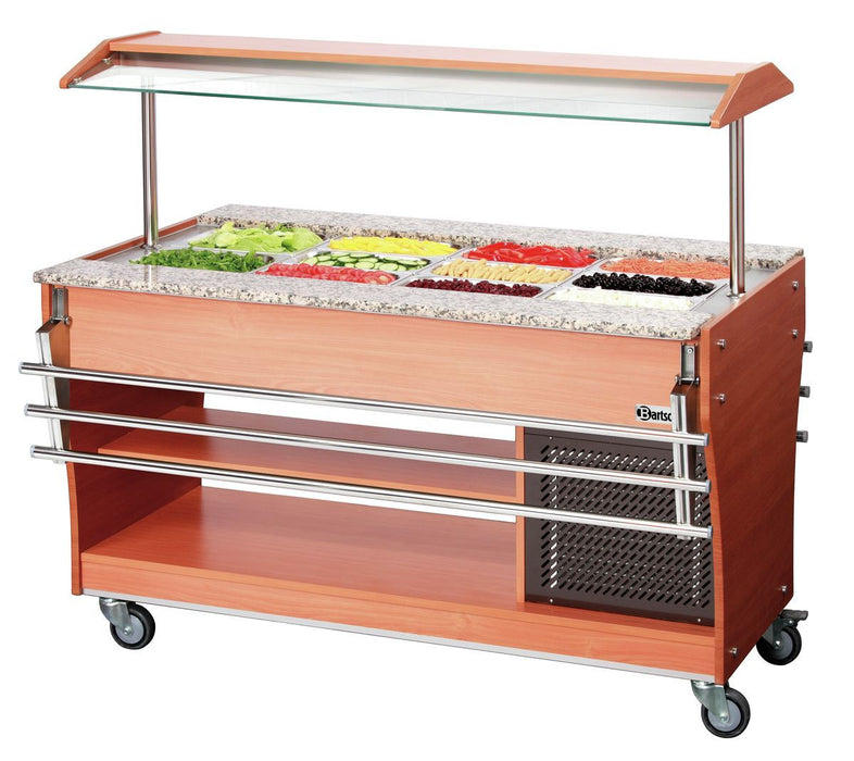 Dienbladgeleider, 1 stuk, 4x 1/1 GN