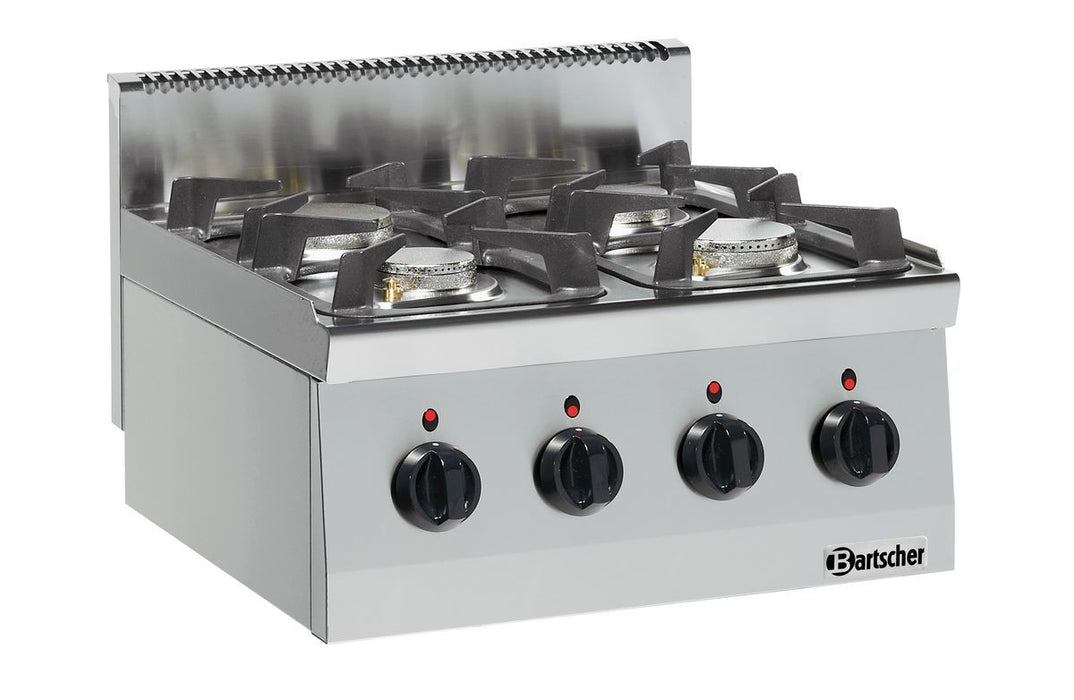 Gas stove 600, B600, 4-burner, TA