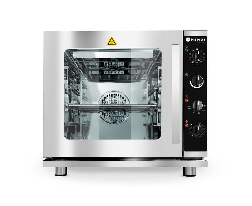 Hetelucht stoomoven met grill 4x GN 2/3