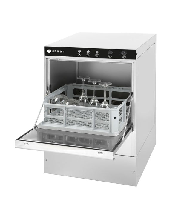 Glazen vaatwasser 40x40 - elektronische bediening