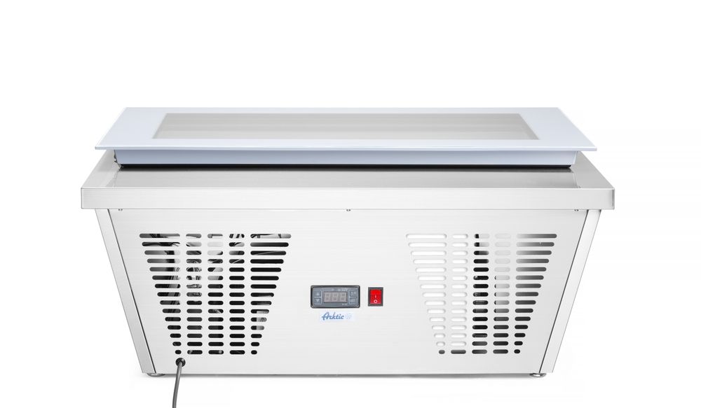 Display freezer for ice cream