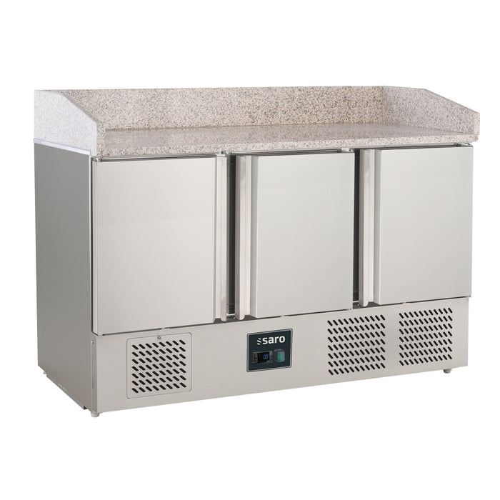 SARO Pizza workbench, 3 doors, Model S 903 PZ S/S TOP PRO