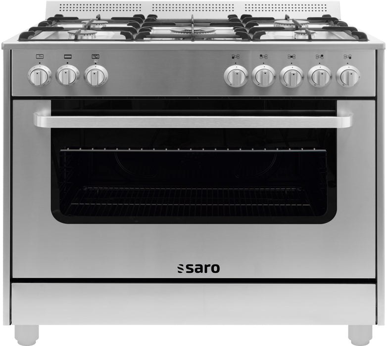SARO Multifunctional gas stove with electric oven model TS95C61LX