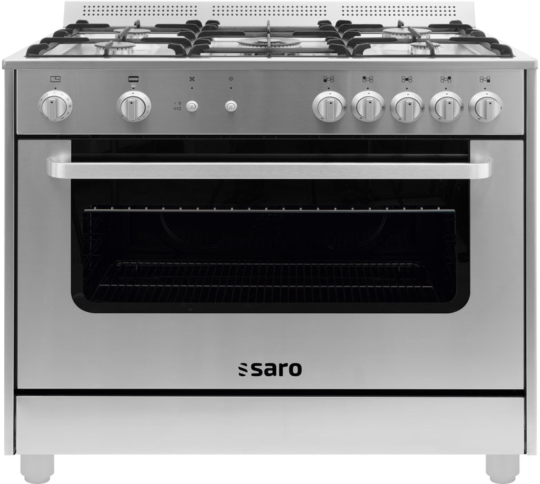 SARO Multifunctional gas stove with gas oven model TS95C71X
