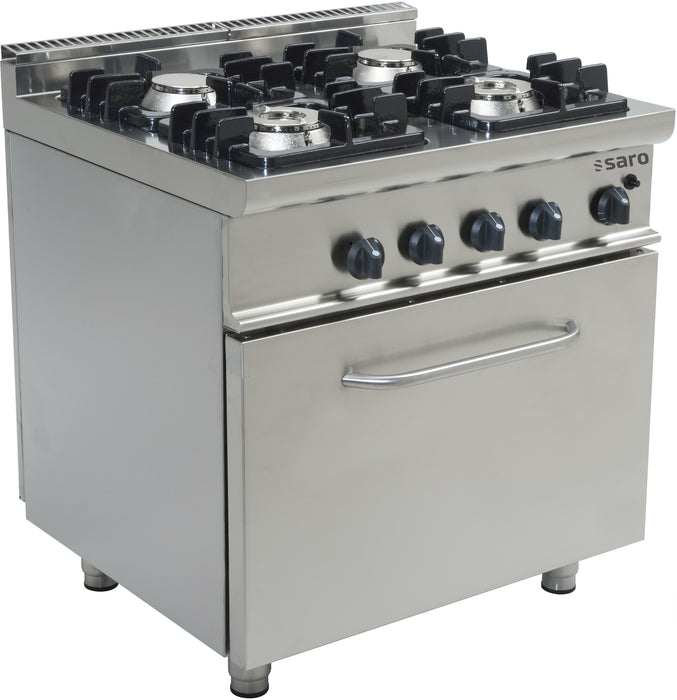 SARO Gas stove with gas oven model E7/KUPG4LO
