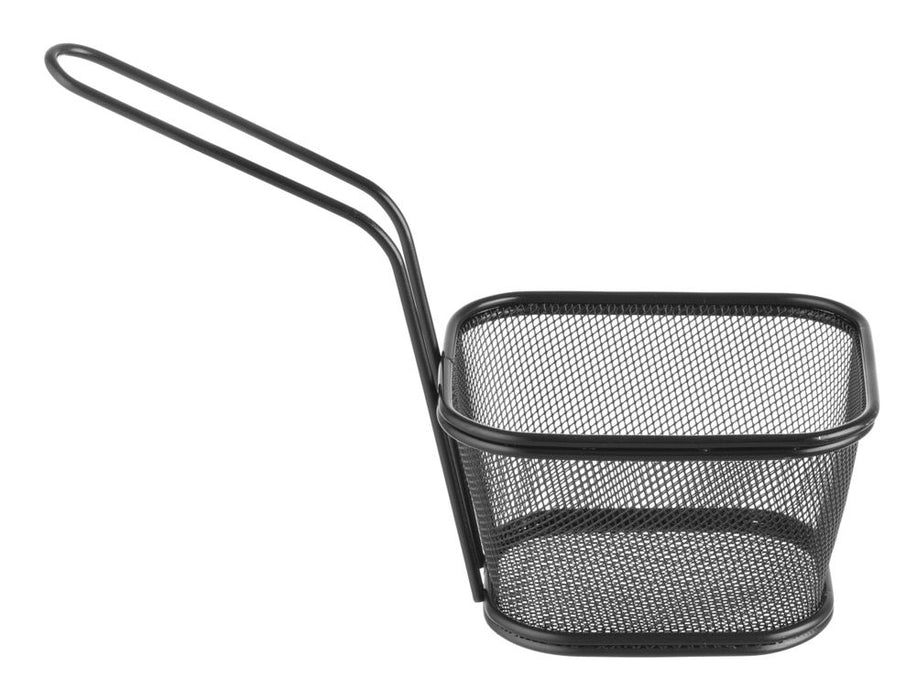 Frying baskets miniatures stackable black