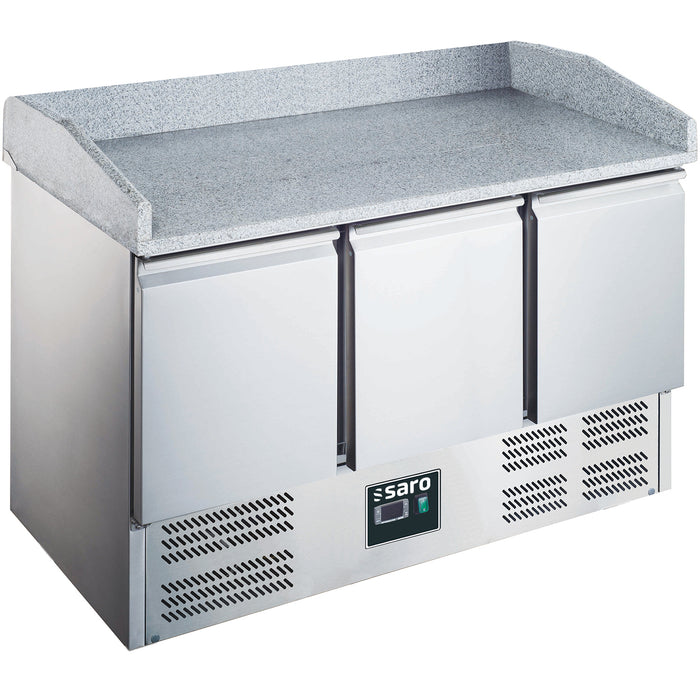 SARO Pizza workbench with glass display case model ES 903 PZ