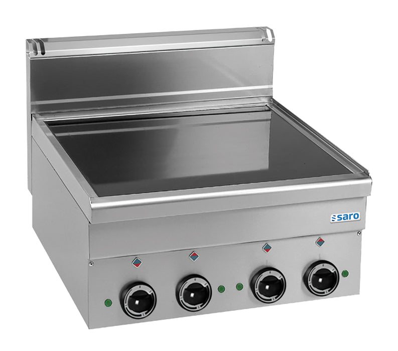 SARO Ceramic hob 4 fields Table model 600 Line Model EVC46