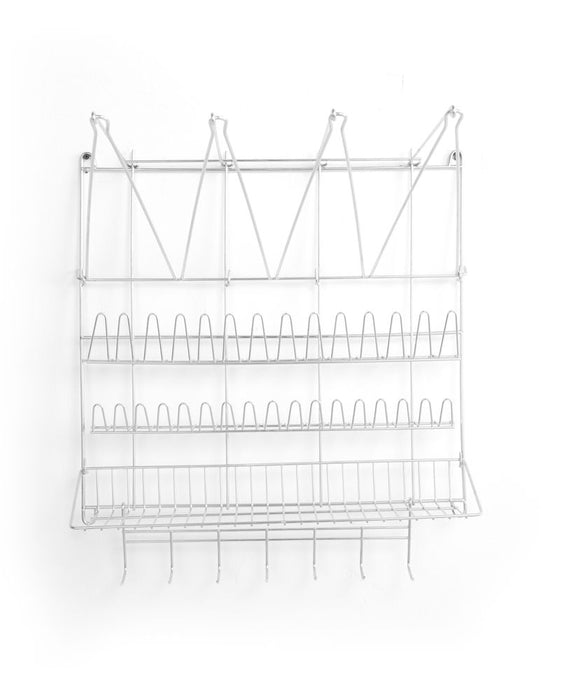 Wall rack for piping bags