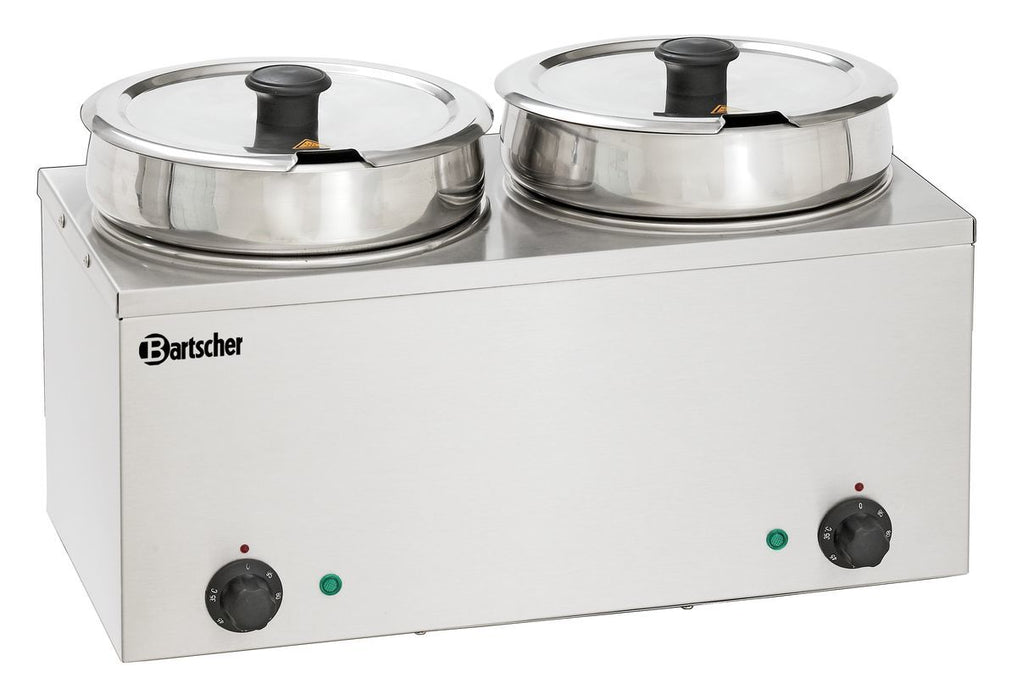 Bain-Marie Hotpot, 2x pan, 6,5 L
