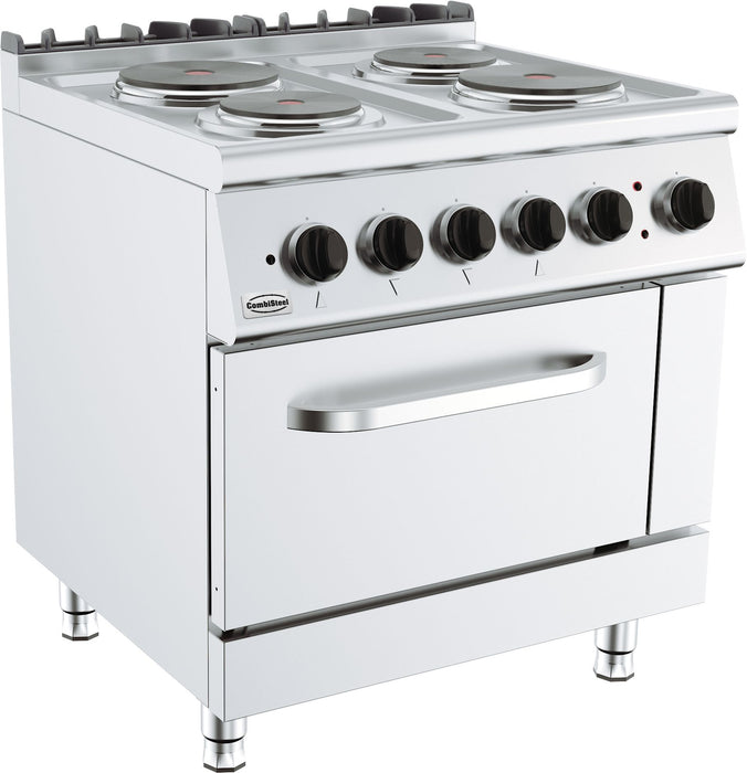 BASE 700 ELECTRIC COOKING TABLE 4 PLATES ELECTRIC OVEN