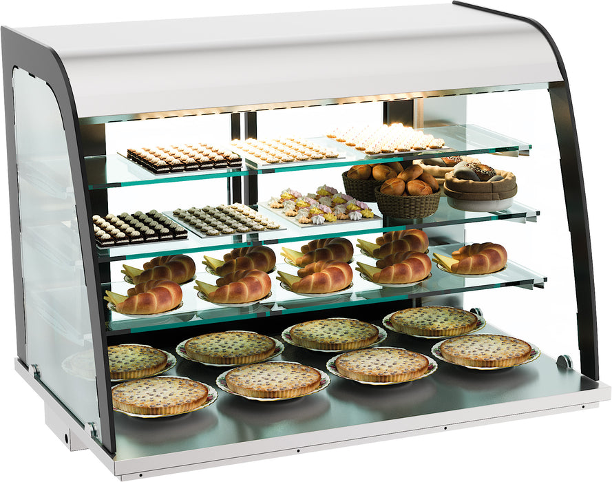 DROP-IN NEUTRAL DISPLAY CASE 140L OPEN