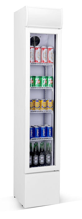 GLASS DOOR REFRIGERATOR NARROW