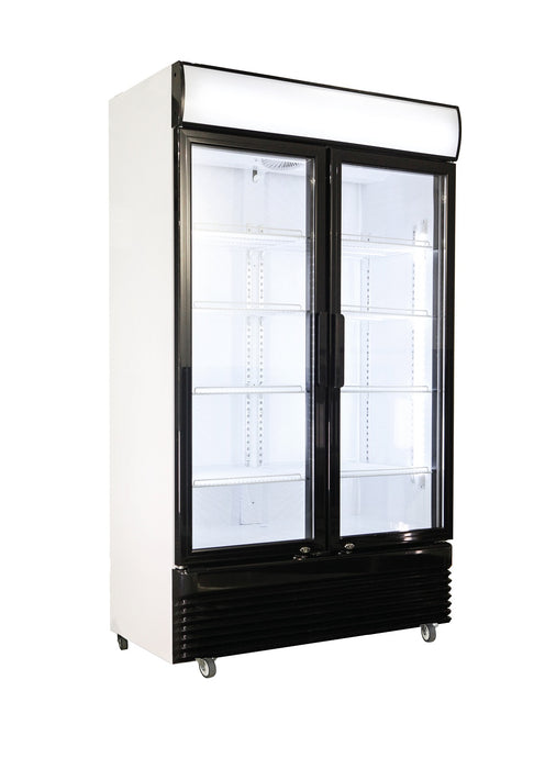 REFRIGERATOR 2 GLASS DOORS BEZ-780 GD