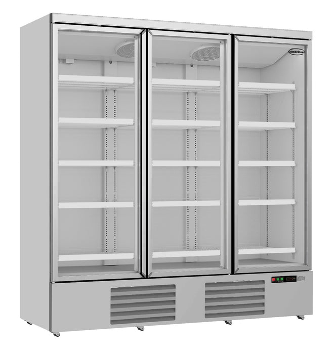 REFRIGERATOR 3 GLASS DOORS JDE-1530R