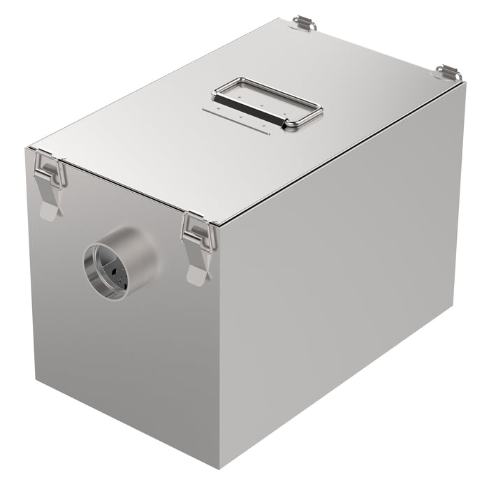 GREASE SEPARATOR STAINLESS STEEL 89L Does not meet NEN-1825 standards Not permitted in the Netherlands