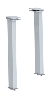 2 STAANDERS TBV GEBOGEN GLAS