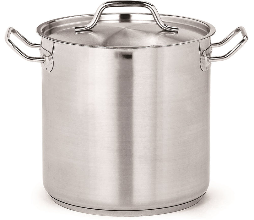 HG STAINLESS STEEL COOKING PAN + LID ø20 6.3L