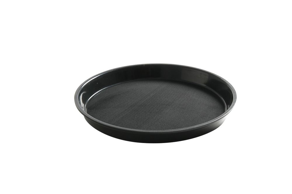 Round tray with high edge