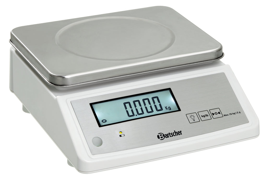 Keukenweegschaal, 15kg, 2g