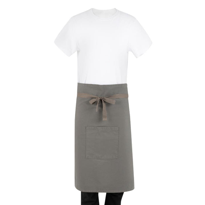 Khaki Southside Cotton Canvas Bistro Schort