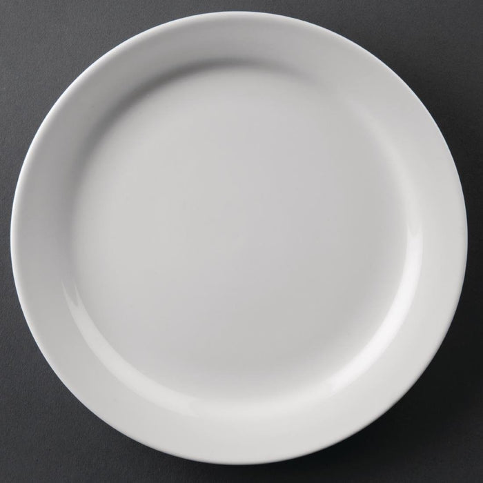 Olympia Athena borden met smalle rand 16,5cm (12 stuks)