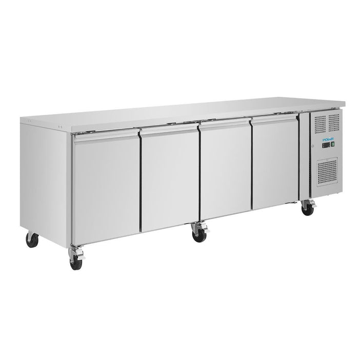 Polar U-Series Vier Deurs Counter Koelkast 553Ltr