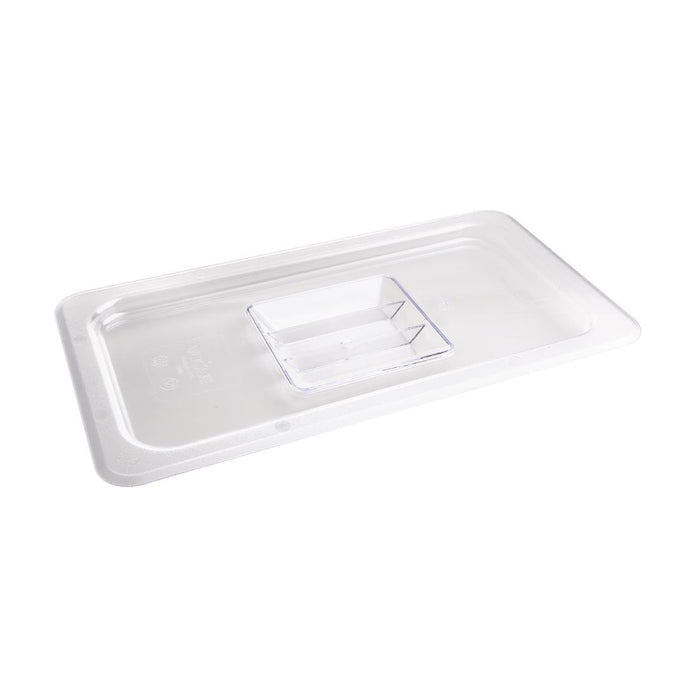 Vogue polycarbonaat 1/3 gastronorm deksel transparant