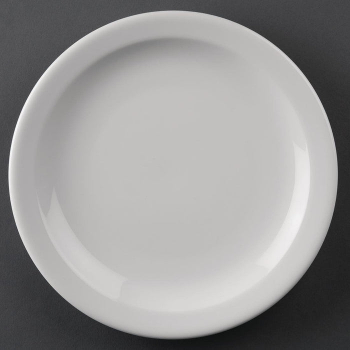 Olympia Athena borden met smalle rand 20,5cm (12 stuks)