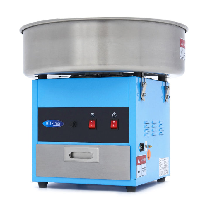 Suikerspinmachine – Ø 52 cm – Blauw