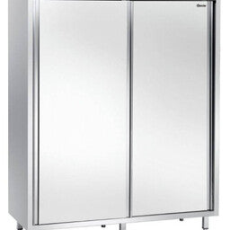 Stainless steel cupboards and storage cabinets
