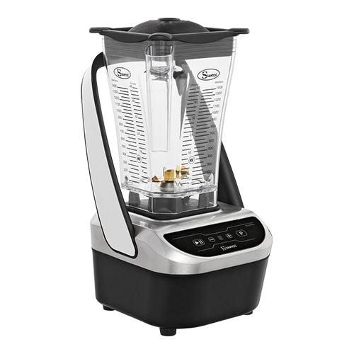 Professionele blender en mixer voor het bereiden van smoothies, sauzen en drankjes in de horeca.