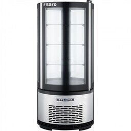 Gekoelde gebaksvitrine met glazen wanden – ideaal voor taart en patisserie in bakkerij of horeca