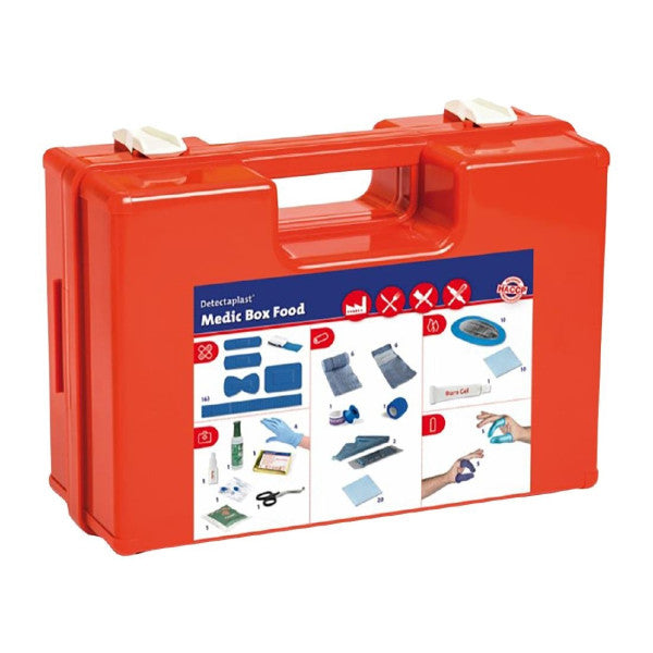 Professionele EHBO-koffers voor horeca, grootkeukens en bedrijfsruimtes