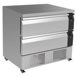 Koel-vriescombinatie werkbanken