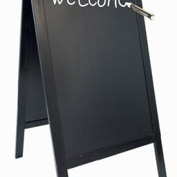 Stoepborden voor horeca – dubbelzijdige borden voor acties en dagmenu’s buiten