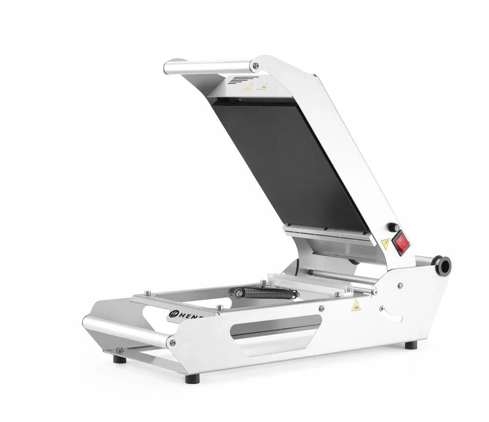 Professionele folie verpakkingsmachine voor het snel en hygiënisch verpakken van voedselproducten.