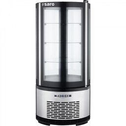 Gekoelde gebaksvitrine met glazen wanden – ideaal voor taart en patisserie in bakkerij of horeca