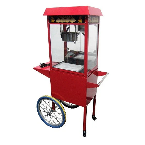 Professionele horeca popcornmachine voor het maken van verse popcorn op evenementen, in bioscopen en snackbars.