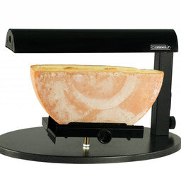 Ham holders and raclette devices