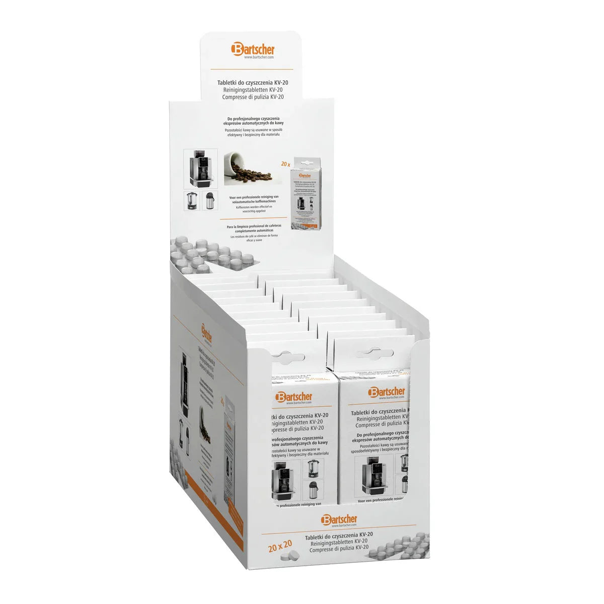 Professioneel koffiemachine toebehoren voor horeca, inclusief filters, reinigingsmiddelen en accessoires voor koffiemachines en espressomachines.