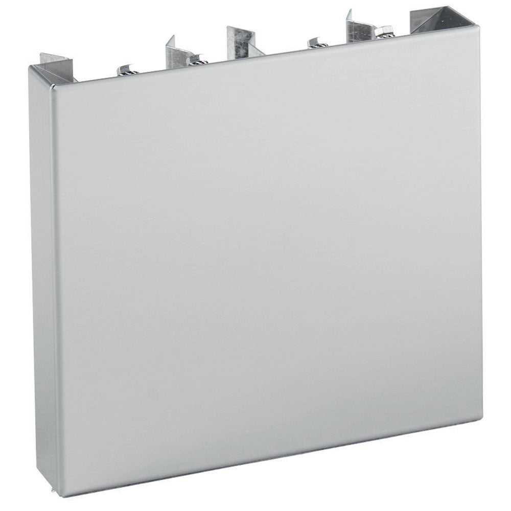 Frontplint van RVS, 160 cm, Diamond A22/PF16