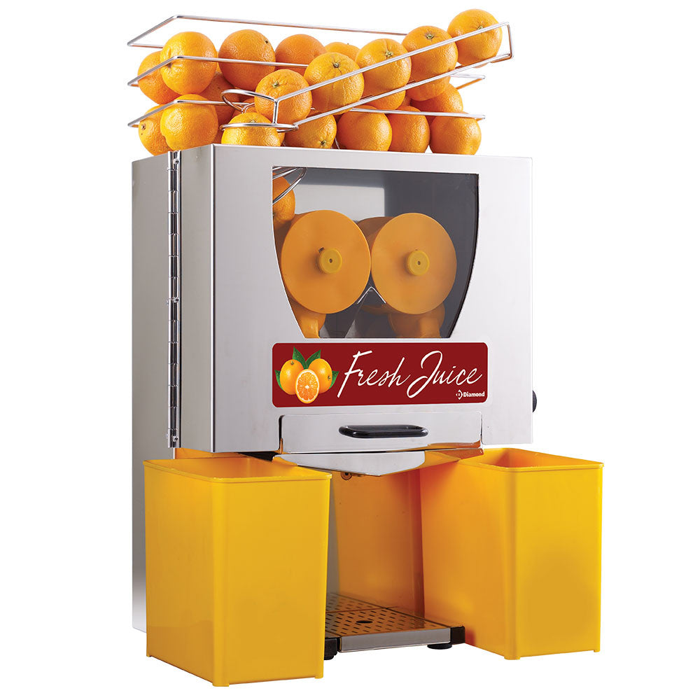 Automatische sinaasappelpers, 20-25 sinaasappelen per minuut, opslag 4 kg, Diamond ASD/50