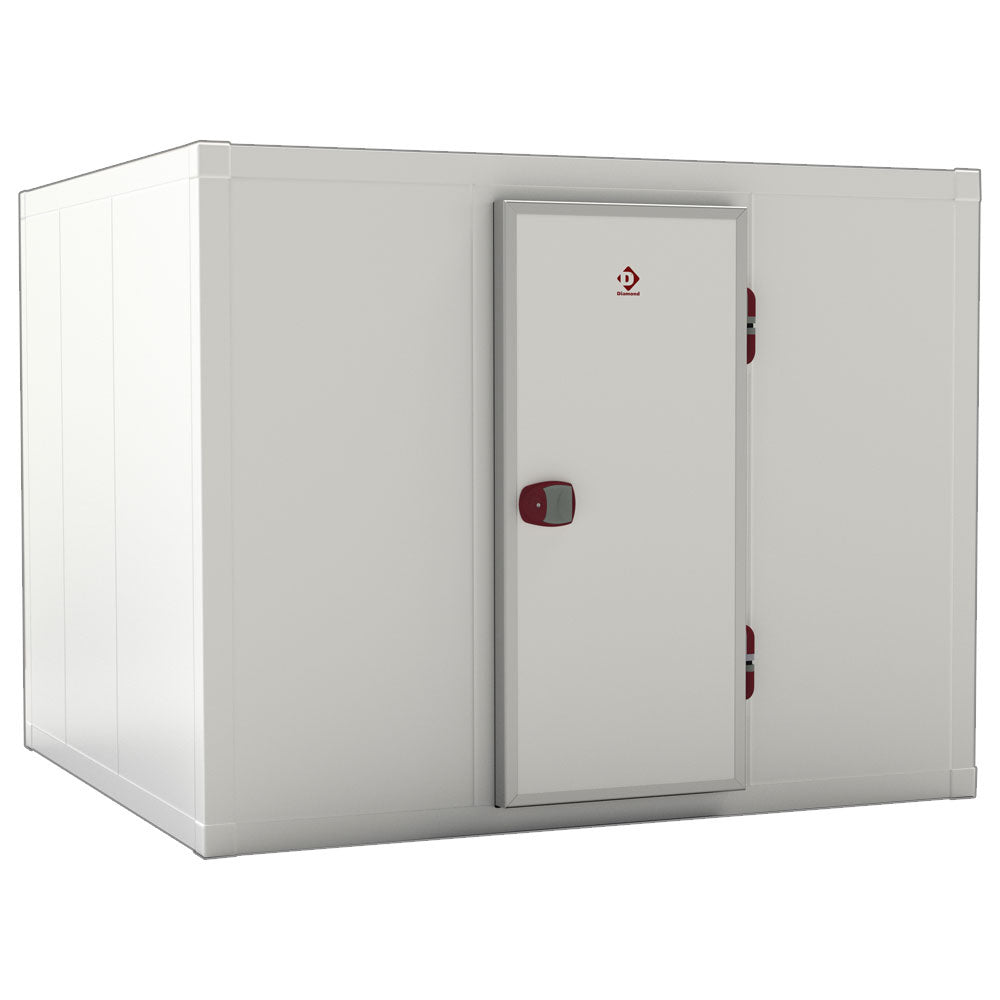 Modulaire koel- en vriescel, isolatie 80 mm, binnenmaat 263 x 183 x 203 cm (9,77 m³), Diamond C101A/BF