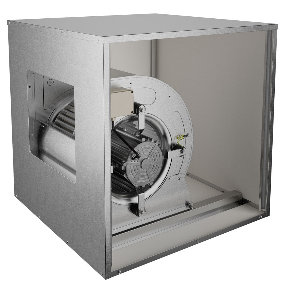Centrifugaalventilator in geïsoleerde kast, eenfasig, directe aandrijving, 1300 m³/h, Diamond CA7/7/15