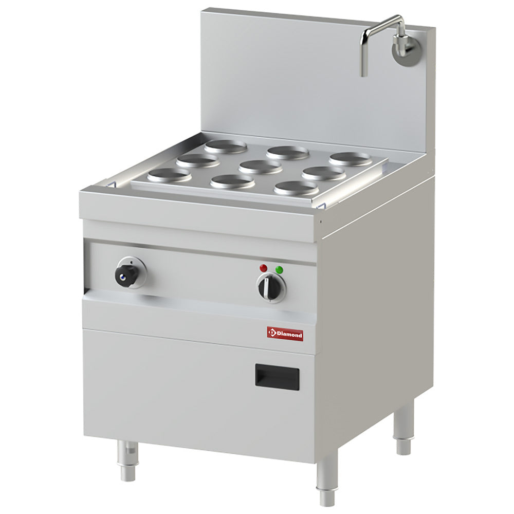 Elektrische dim sum stomer op onderkast, 60 x 75 cm, 12 kW, Diamond CEV27/9-13
