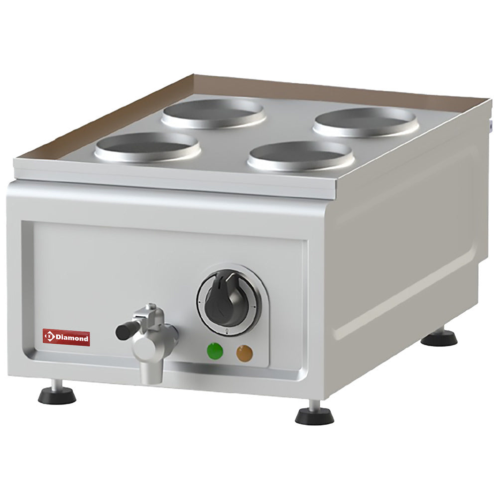 Elektrische dim sum stomer, tafelmodel, 38 x 60 cm, Diamond CEV5/4-13