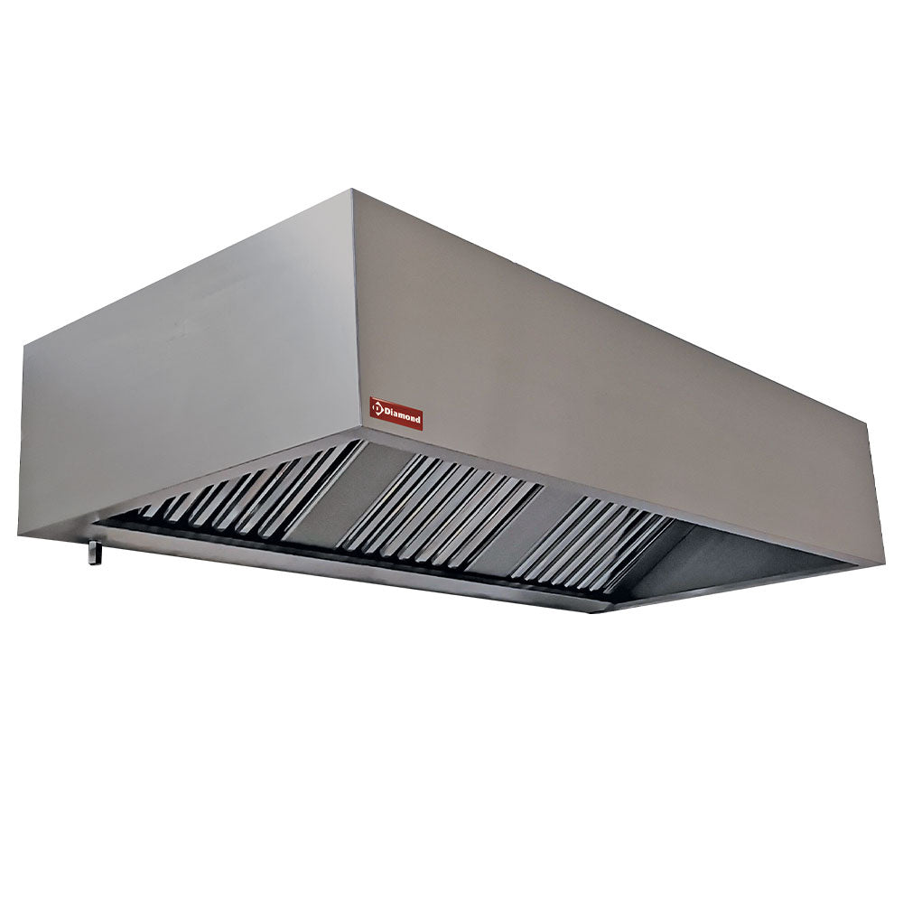 Wandafzuigkap GASTRO LINE 100x95 cm, 950 m³/h, 2 labyrintfilters 40x50 cm, Diamond CGL1000/N