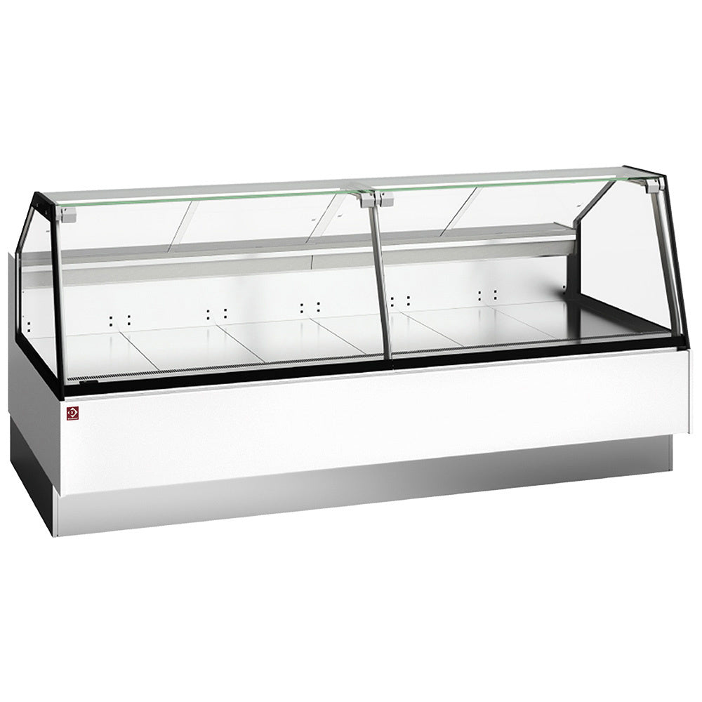 Vleesvitrine met ingebouwd koelaggregaat, 187,5 cm, ventilatiegekoeld, Diamond COR19-V4
